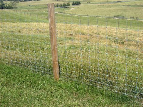 Woven Wire Fence Installer Cornerstone Fencing Ohio