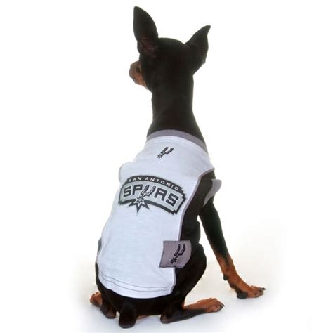 The spurs compete in the national basketball association (nba). San Antonio Spurs Dog Jersey - Officially Licensed NBA Pet ...