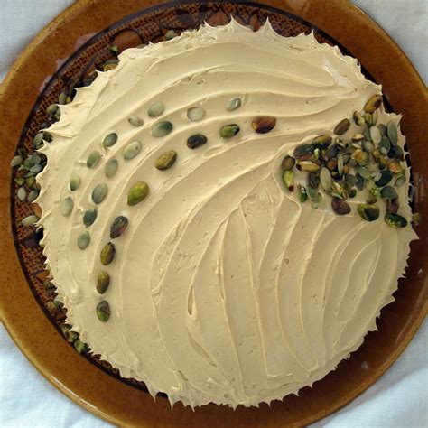 Sicilian Pistachio Cake With Molasses Buttercream Milkglass Baking