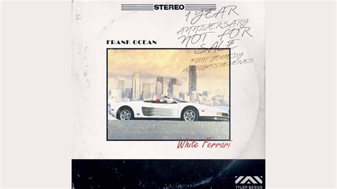 The video featured omarion moon walking in front of a white ferrari, accompanied by brown dancing. White Ferrari - (Frank Ocean Remix) - YouTube