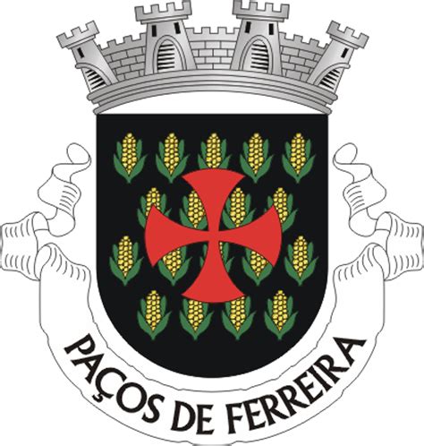 ⬇️ jogar à paços | já disponível! Paços de Ferreira - Brasão de Paços de Ferreira / Coat of arms (crest) of Paços de Ferreira