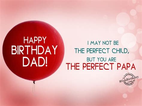 You Are The Perfect Papa Happy Birthday