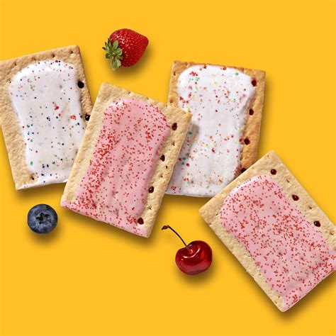 pop tarts breakfast toaster pastries flavored variety pack frosted strawberry frosted