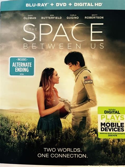 The Space Between Us Blu Ray Movie Review