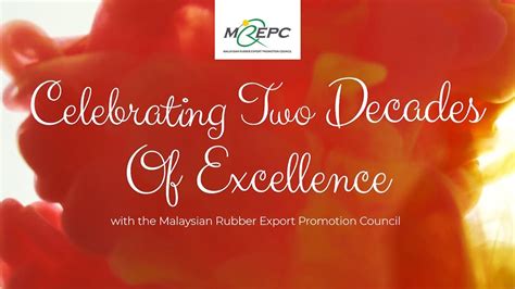 .promotion council (mrepc) was incorporated on 14 april 2000 under the companies act as a company limited by guarantee to undertake the market a company limited by guarantee to undertake the market promotion of rubber and rubber manufactured products in the world markets, particularly. Celebrating Two Decades of Excellence | Malaysian Rubber ...