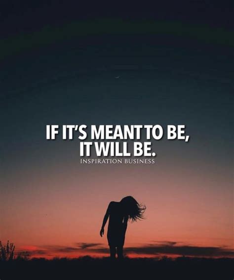 If Its Meant To Be Quotes Shortquotescc