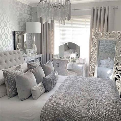 30 Amazingly Beautiful Silver Bedroom Ideas That Are The Current Trend