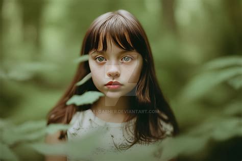 Cute Little Girl Lost In The Forest 01 By Walgabher On Deviantart