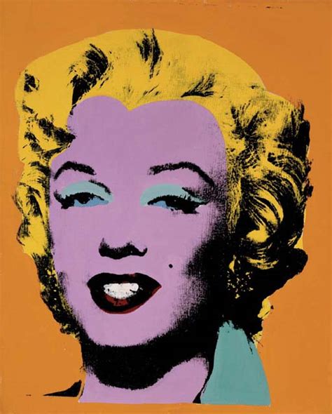 Andy Warhol 1928 1987 Orange Marilyn Christies