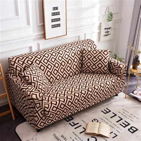 Stretch Chair Sofa Cover 1 4 Seater Couch Elastic Slipcover Furniture Protector Ebay