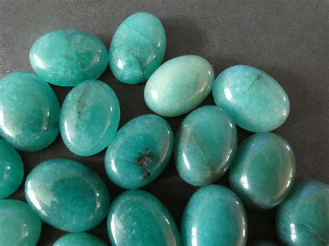18x13mm Natural White Jade Dyed Gemstone Cabochon, Teal Oval Cabochon