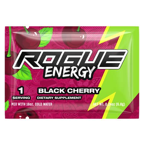 Rogue Energy Sample Black Cherry Get It At Gamerbulk