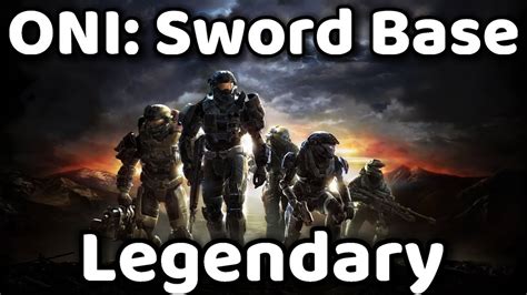 Halo Reach Legendary Part 2 Oni Sword Base A Monument To All
