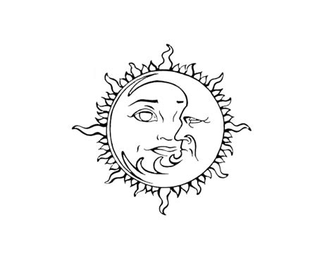 Make a coloring book with make a coloring book with people aesthetic for one click. CHROMESKULL | Sun and moon drawings, Moon drawing, Moon ...