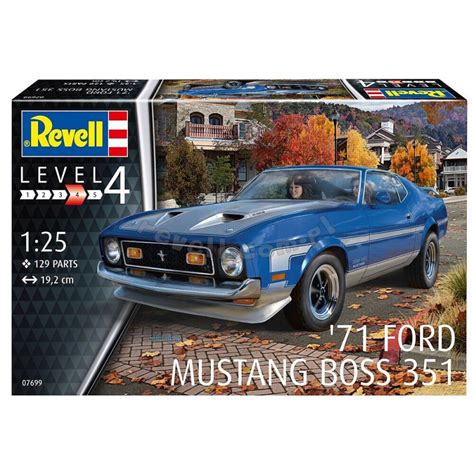 Revell 12571 Ford Mustang Boss 351 07699