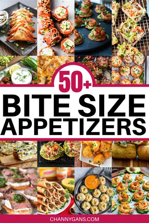 50 Easy Bite Size Appetizers
