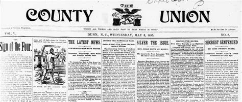 Turn Of The 20th Century Newspapers From Dunn Now On Digitalnc · Digitalnc