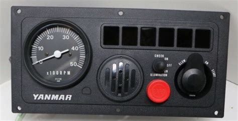 Yanmar B Type 3jh Engine Instrument Panel P 116 Tachometer For Sale