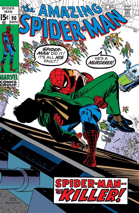 Amazing Spider Man Vol 1 90 Marvel Database Fandom