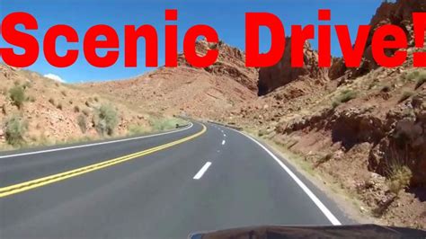 North Bound Highway 89 Approaching Page Arizona Scenic Drive Youtube