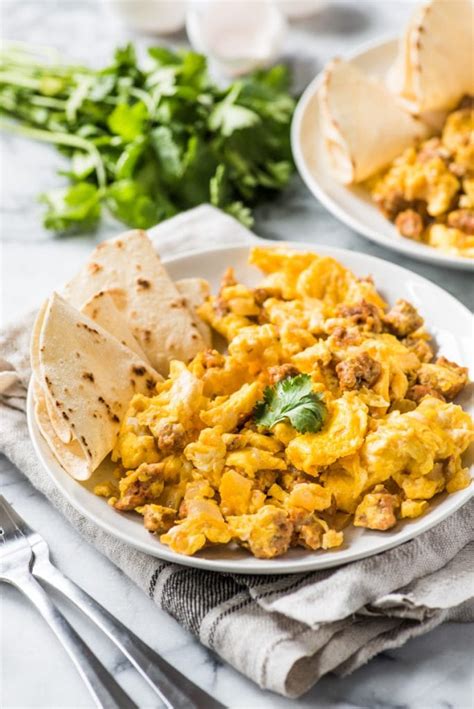 chorizo and eggs isabel eats {easy mexican recipes}