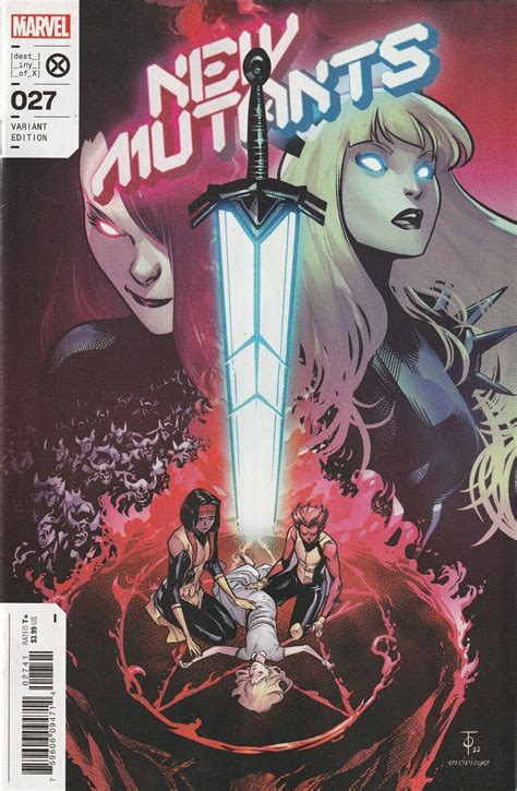 New Mutants 27 Marcus To Variant Cover Nm Marvel 2022 J1 Comic