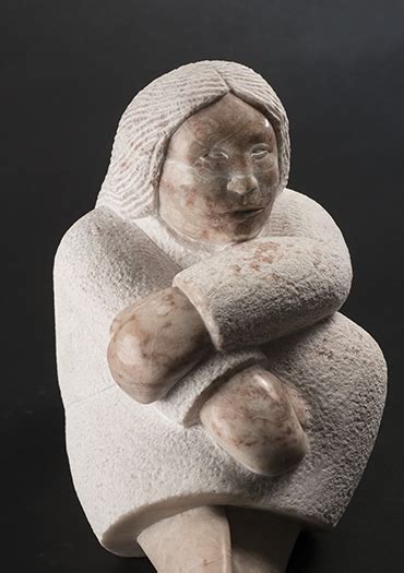 Inuit Woman At The Dance Stonington Gallery
