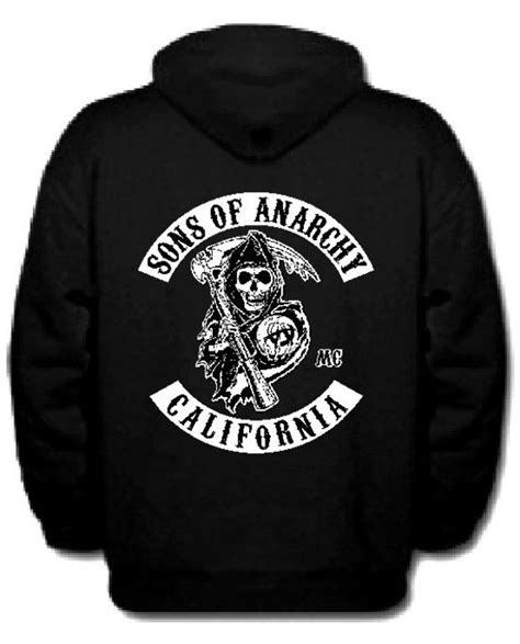 Items Similar To Sons Of Anarchy Samcro Soa Pullover Hoodie Hooded