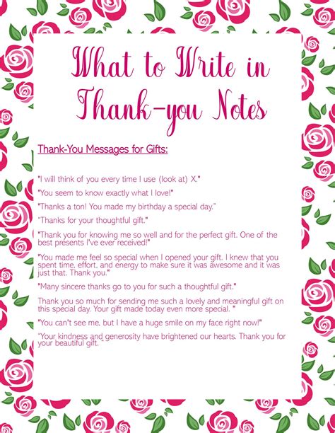 What To Write In A Thank You Card · Nourish And Nestle