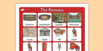 The Romans Vocabulary List Ks2 Poster Mat Teacher Made