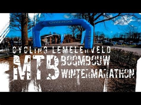 Mtb Boombouw Wintermarathon Cycling Lemelerveld Youtube