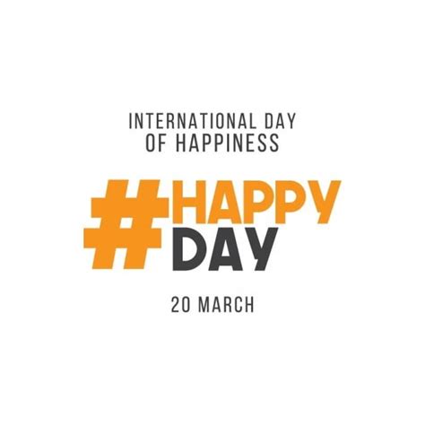 International Happy Day Vector Design Images International Day Of