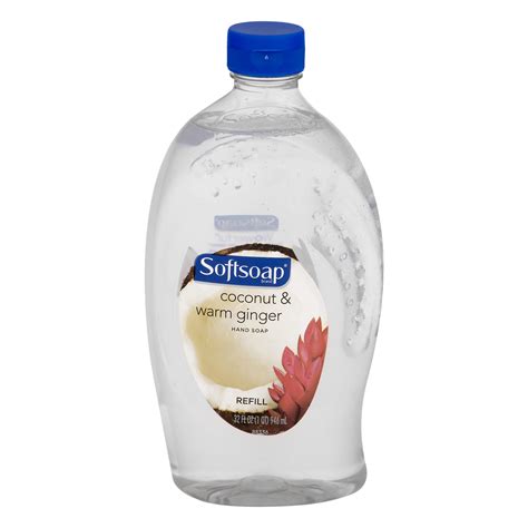 Softsoap Liquid Hand Soap Refill Coconut And Warm Ginger 32 Fl Oz