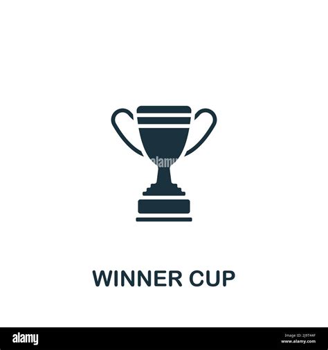 Winner Cup Icon Simple Line Element Success Symbol For Templates Web