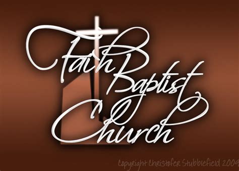 Faith Baptist Church Logo By Stubbedart On Deviantart