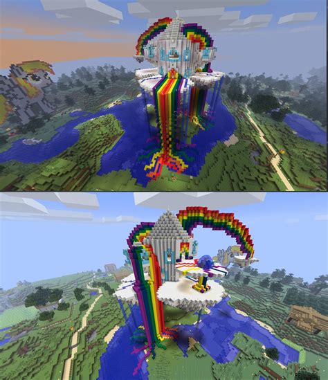 Minecraft Rainbow Dash House By Stardragon102 On Deviantart