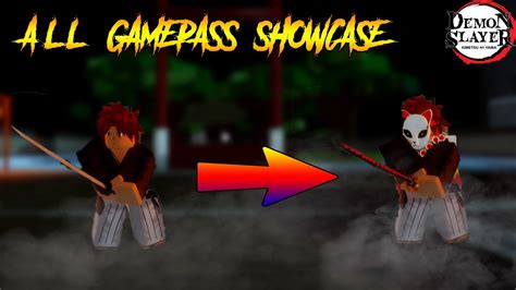 Roblox is an online game that was released way back in september 2006. ALL GAMPASSES IN DEMON SLAYER RPG 2 | Roblox Gamepass ...
