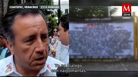 Cuitláhuac García Niega Aparición De Cuerpos Colgados Y Narco Mantas