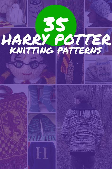 35 Free Harry Potter Knitting Patterns Knitting For Nerds Knitting