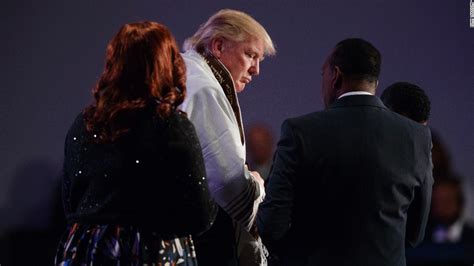 Trump Brings Message Of Unity To Black Church In Detroit