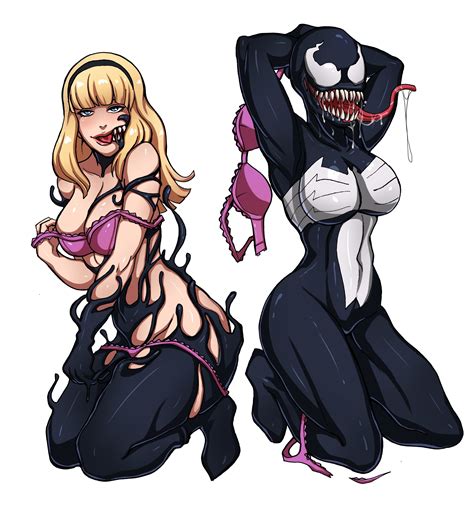 Gwenvenom Spider Gwen Comic Art Spider Verse