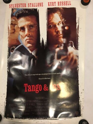 Tango And Cash Original Movie Release 27x40 Movie Poster Ebay