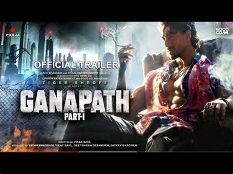 Ganapath Official Trailer Tiger Shroff Kriti Sanon Amitabh