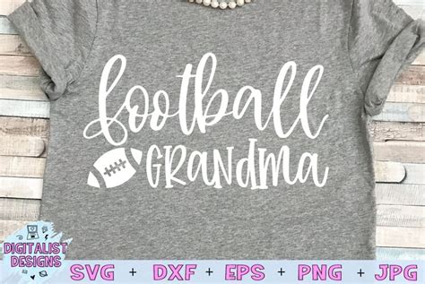 Football Grandma SVG | Football SVG | Grandma SVG (354819) | SVGs
