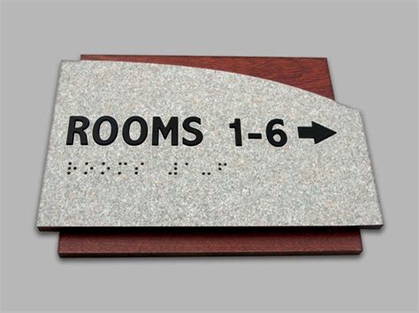 Room Number Signs Braille Inserts Erie Custom Signs Wayfinding