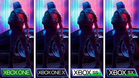 Cyberpunk 2077 Xbox One Sx Vs Xbox Series Sx