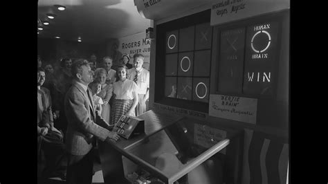 Bernie The Brain 1950 Worlds First Tic Tac Toe Video Game