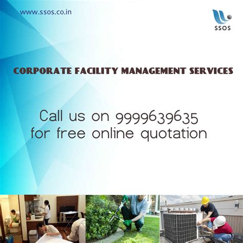 Get Facility Management Services In Gurgaon Ssos Reliable