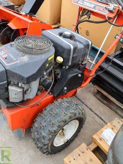 Dr All Terrain Mower With Plow Snowblower And Mower Attachments Roller Auctions