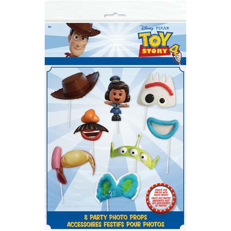 Toy Story Photo Booth Props 8ct